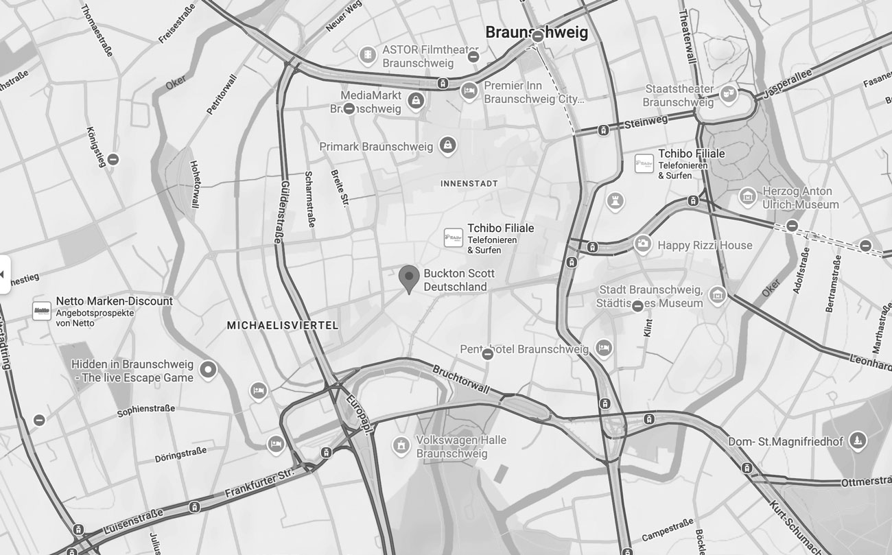 Karte Braunschweig